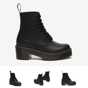 New no box Clemency Women's Smooth Leather Heeled Lace Up Boots sz 8